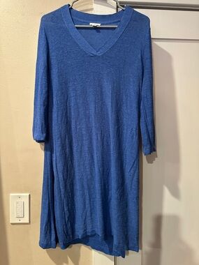 J. Jill Casual Light Blue Knit Top